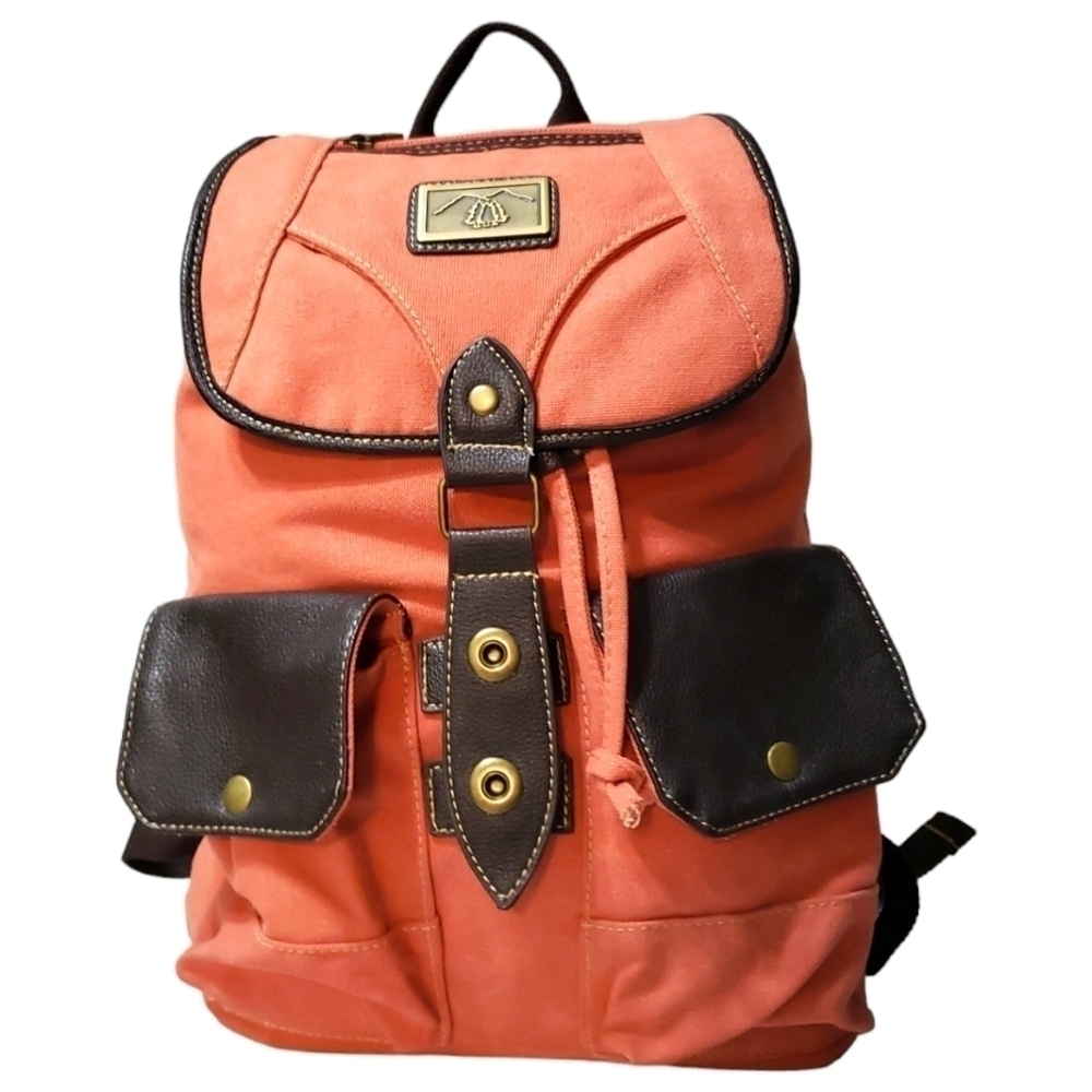 Coral CANVAS BACKPACK 18.5 in.